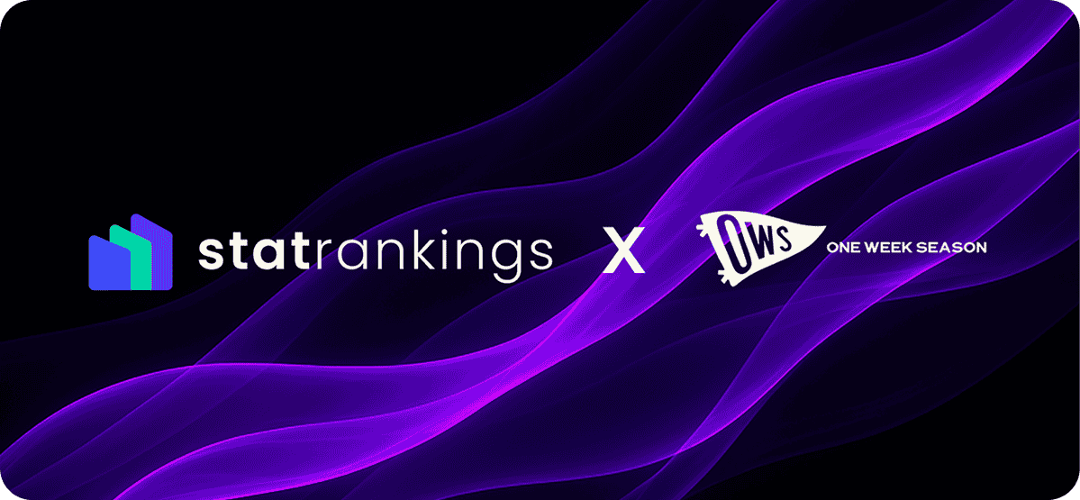 StatRankings x One Week Season Partnership Banner